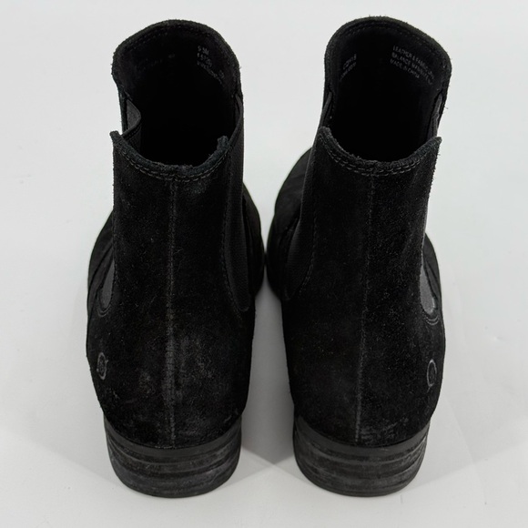 Born Black Suede Chelsea Pull On Boots 9.5 - Picture 4 of 9